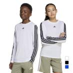 ショッピングアディダス tシャツ アディダス ジュニア キッズ 子供 長袖 Tシャツ トレイン エッセンシャルズ長袖Tシャツ キッズ KLJ85 JM1579 JM1578 JM1577 スポーツウェア adidas