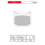 ショッピングFERODO FERODOスポーツパッド DS2500  FCP4217H