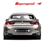ショッピングPSハンガー Supersprint センターマフラー+リアマフラー BMW F06 650iグランクーペ ○○-○○90mm