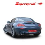 Supersprint センターパイプ+リアマフラー BMW E89 Z4 20i Mスポーツ ○-○90mm