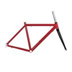 TNI MKIII 7005アルミ レッド 700Cフレームセット