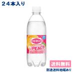 アサヒ ウィルキンソン ダブルピーチ 炭酸水 500ml x 24本 送料無料 別途送料地域あり