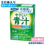 エルビー やさしい青汁 125ml x 90本 ( 30本入 x 3ケース ) 紙パック 送料無料 別途送料地域あり