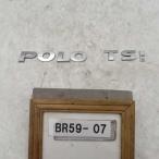  эпоха Heisei 24 год VW Polo 6RCBZ предыдущий период оригинальный эмблема комплект POLO TSI б/у быстрое решение 