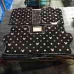 平成30年 ムーヴキャンバス LA800S 純正 フロアマット ディズニー 3点セット 中古 即決