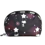 LeSportsac 限定 スヌーピー ポーチ MEDIUM DOME COSMETIC SNOOPY IN THE STARS 8170 G083