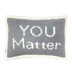 カシウェア クッション Kashwere YOU MATTER PILLOW ACCH PLW08 036 1319 ミニピローケース 枕 クッション付き グレー クリーム