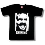 【土日も発送】 Tシャツ シャイニング ジャック・ニコルソン SHINING Jack Nicholson キューブリック ホラー ブラック 黒 brw