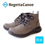 最大20％OFFクーポン配布中 リゲッタカヌー RegettaCanoe CCME-008 メモリ レースアップシューズ サイドファスナー ハイカットシューズ レディース 防水
