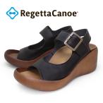 カヌー対象15%OFFクーポン配布中 リゲッタカヌー RegettaCanoe CJBG-9103 厚底 ブロッジヒール バックルベルト サンダル 履きやすい 歩きやすい