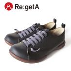 P10倍&500円OFFクーポン配布中 リゲッタ Re_getA R-074 ゴム紐 ドライビングシューズ 歩きやすい レディース グミインソール レースアップ 軽い