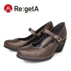 最大20%OFFクーポン配布中 Re_getA -リゲッタ-R-1979 アーモンドトゥパンプス(7cmヒール)<br> ハイヒール フォーマル パーティー エレガント