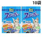 ショッピングブルー 常陸化工 ファインブルー 色が変わる紙製猫砂 12L×10袋 『送料無料(一部地域除く)』