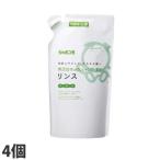 シャボン玉石けん 無添加せっけんシャンプー専用リンス 詰め替え用 420ml×4個