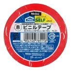 ニトムズ ビニルテープ No.21 19mm×10m 赤 絶縁テープ 絶縁 ビニールテープ 補修 補強 結束 色分け