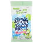 協和紙工 氷冷 ひんやり爽快シート グリーンアップルの香り 18枚入 ボディケア 汗 制汗 シート さっぱり サラサラ