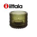 『並行輸入品』 イッタラ カステヘルミ キャンドルホルダー 64mm モスグリーン iittala
