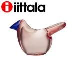 ショッピングイッタラ iittala イッタラ Birds by Toikka バード シエッポ サーモンピンク・ブルー 95×65mm Flycatcher 『送料無料（一部地域除く）』