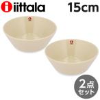 ショッピングイッタラ イッタラ ティーマ ボウル 15cm リネン 2枚セット iittala Teema 『送料無料（一部地域除く）』