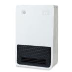 セラミックヒーター ホワイト CDCP608WH シーネット セラミックファンヒーター 電気ストーブ 足元ヒーター 人感センサー 暖房 小型