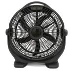 ビッグサーキュレーター ブラック HBS-51K サーキュレーター 大型 ハイパワー 強力 5枚 HIRO 『送料無料（一部地域除く）』