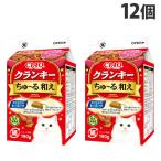 いなば CIAO クランキー ちゅ〜る和え 総合栄養食 まぐろ節ミックス味 まぐろチップ入り 190g×12個 P-381 猫 ごはん ペットフード