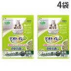 デオトイレ 消臭・抗菌 サンド ふんわり香る ボタニカルの香り 3.8L×4袋