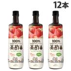 CJジャパン 美酢 いちご 900ml×12本 ビネガー飲料 酢 お酢 お酢飲料 飲むお酢 健康志向『送料無料（一部地域除く）』