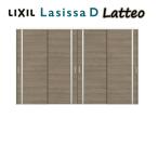 ショッピングfk07 【旧仕様】 可動間仕切り 引き違い戸 4枚建 引戸上吊方式 ラシッサD ラテオ LGL ケーシング付枠 3220/3223 リクシル 室内引き戸 上吊り 引違い戸 リフォーム