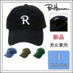 新品 ロンハーマン RHC Ron Herman R CAP キャップ BLACK ブラック 男女兼用 ヘッドウェア  バレンタイン