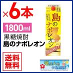 ショッピング焼酎 奄美 黒糖焼酎 島のナポレオン 紙パック1800ml×6本 25度セット 奄美大島 お土産