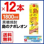 奄美 黒糖焼酎 島のナポレオン 紙パック1800ml×12本 25度 セット 奄美大島 お土産