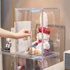 ショッピングシューズケース 収納ケース ぬいぐるみ収納ケース 高品質 シューズボックス 透明 ぬいぐるみケース クリアケース ディスプレイケース コレクションケース ぬいぐるみ収納 かわ