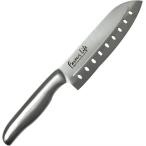 ファーブルライフ 穴明包丁 約280mm ステンレス　くっつきにくい　一体型　切れ味　よく切れる　シンプル　清潔 Z2294 ファーブルライフ 穴明包丁