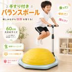 [予約販売SALE]バランスボール 手すり付き 半円型 60cm バランスドーム 子供 大人 体幹トレーニング 室内遊び バランス練習 耐荷重500kg 大きめサイズ