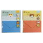 在庫処分お買い得商品 かわいい 業務用 レターセット 変身アニマル いぬ ねこ 50233 文通 ペンフレンド お祝い メッセージ 記念日 かわいい 動物 犬 猫
