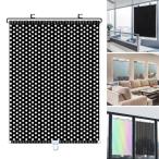 45x125cm черный точка для окна затенитель от солнца занавески универсальный роликовая штора присоска затеняющий экран, шторки от солнца 