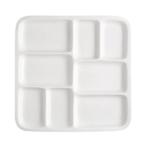  керамика художник краска Palette смешивание tray квадратное белый 8 well фарфор акварель Palette акварель g пепел картина для 