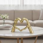 фестиваль дисплей item каркас Heart настольный украшение resin украшение скульптура способ цельный . рука ti tail ясность глянец ощущение качества сезон чувство постановка декоративный элемент отметка семья пространство . применение 