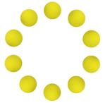  желтый EVA вспененный мяч для гольфа теннис 