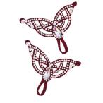  фигурное катание браслет Uni -k. Performance оборудование орнамент шоу уличный Dance красный L