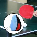 PingPong лопасть кейс водостойкий . багажник держатель сумка портативный твердый ракушка голубой 