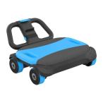 ショッピング腹筋ローラー 4輪腹筋ローラー 腹筋マシン ホームジム用 体幹強化器具 ローラー , 青