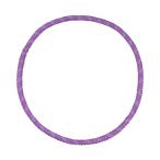 フィットネスフープ クリエイティブな加重ウエスト腹部フープ ホームジム用 女性用ワークアウト用 パープル