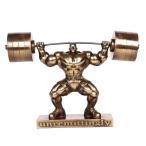  корпус Bill фигурка bronze способ вес lifting скульптура настольный штанга имеется фигурка под старину настольный украшение крепкий орнамент .tore love . дом для 