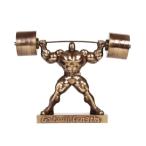  корпус Bill фигурка bronze способ вес lifting скульптура настольный штанга имеется фигурка под старину настольный украшение крепкий орнамент .tore love . дом для 