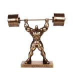  корпус Bill фигурка bronze способ вес lifting скульптура настольный штанга имеется фигурка под старину настольный украшение крепкий орнамент .tore love . дом для 