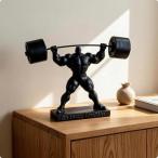  корпус builder фигурка настольный вес lifting украшение настольный миниатюра вес lifting скульптура маленький размер произведение искусства .tore love . дом для Jim кабинет для 