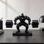  корпус builder фигурка настольный вес lifting украшение настольный миниатюра вес lifting скульптура маленький размер произведение искусства .tore love . дом для Jim кабинет для 