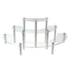  - --n прозрачный акрил маленький . дисплей, подставка . выше капкейк десерт кекс пицца передний .pe -тактный Lee (6 in in 11 in in 15 in in )